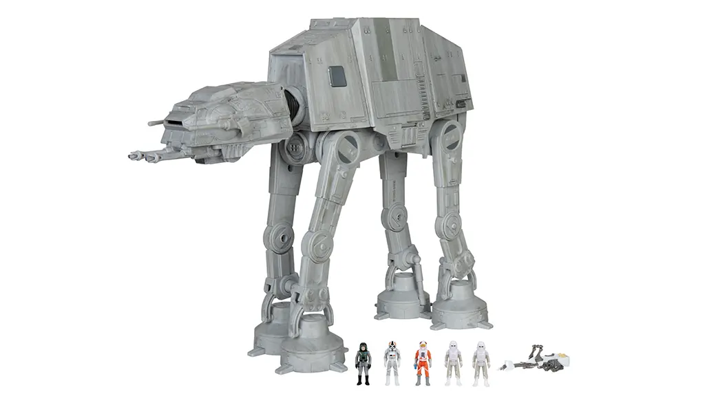 Prinde rebelii cu AT-AT Walker din Star Wars Micro Galaxy Squadron!