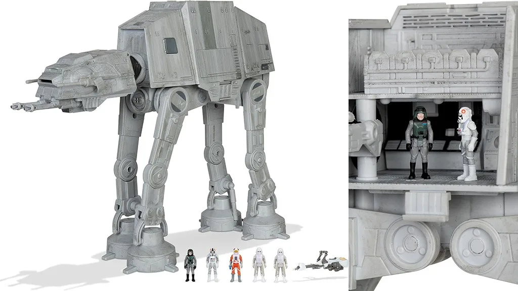 Prinde rebelii cu AT-AT Walker din Star Wars Micro Galaxy Squadron!