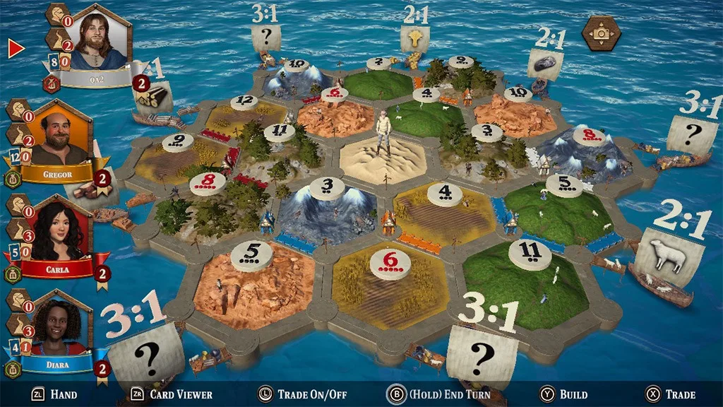 Copiii pot construi orașe înfloritoare în noua versiune pentru Nintendo Switch a Catan