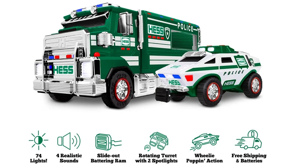 A sosit camionul festiv Hess din 2023