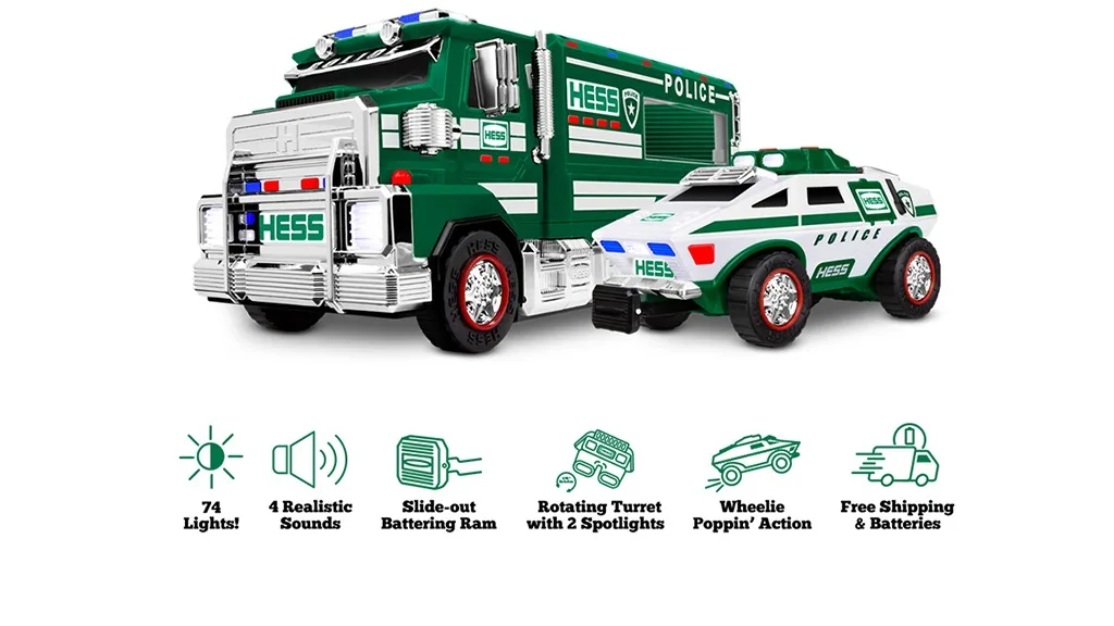 A sosit camionul festiv Hess din 2023