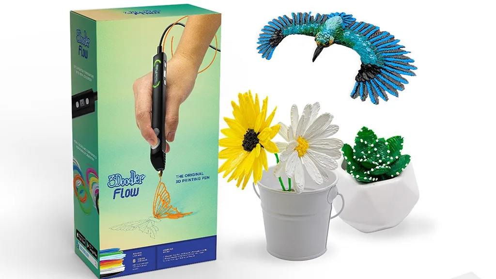Fii creativ cu noul stilou imprimant 3D de la 3Doodler!
