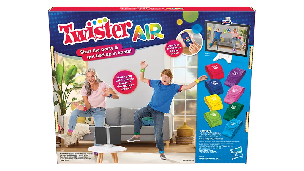 Hasbro împrospătează favoritului familiei cu cea mai recentă versiune modernă a jocului Twister