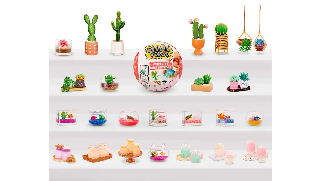 Creează universul tău miniatural de vis cu seturile MGA Miniverse Make It Mini!