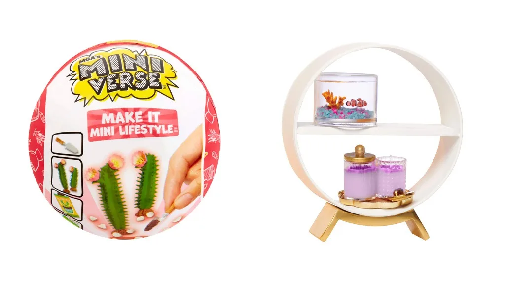 Creează universul tău miniatural de vis cu seturile MGA Miniverse Make It Mini!