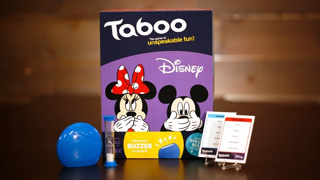 Taboo: ediția Disney - Testează cunoștințele copiilor de la Mickey la Mufasa