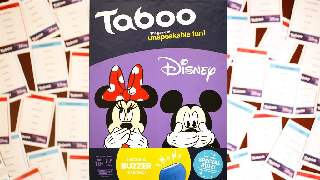 Taboo: ediția Disney - Testează cunoștințele copiilor de la Mickey la Mufasa