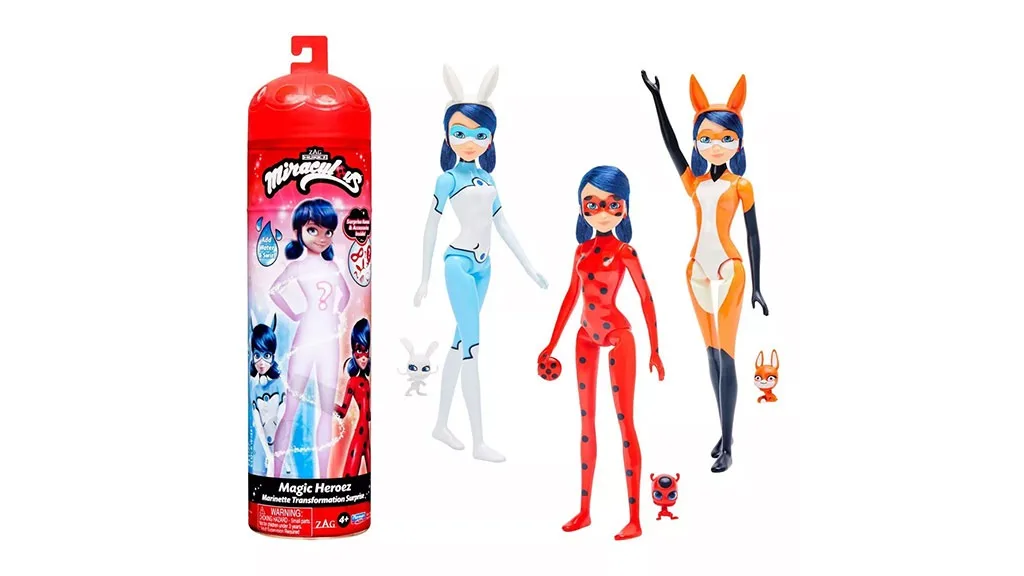 Acestea sunt jucăriile Miraculous: Ladybug și Cat Noir perfecte pentru micii eroi.