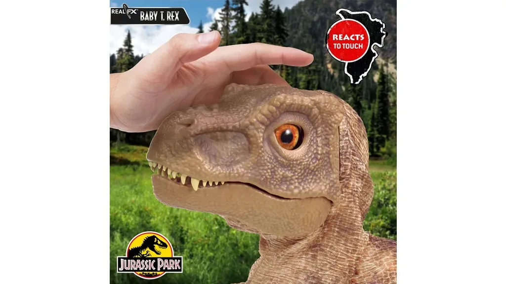 Copiii pot adopta un dinosaur cu Wow! Stuff adevărat FX Baby T. Rex