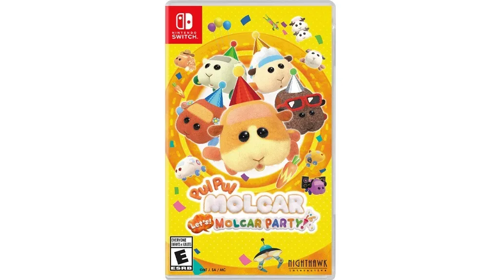 Joacă mini-jocuri cu porcușori de guineea în jocul Pui Pui Molcar Lets! Molcar Party!