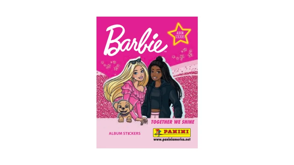 Adaugă puțin roz la colecția ta de autocolante cu noile autocolante Barbie de la Panini.