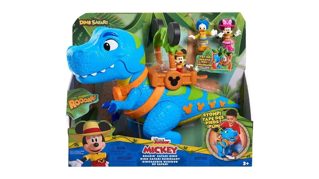 Pornește într-o aventură plină de Disney cu Mickey Zúgó Safari Dino
