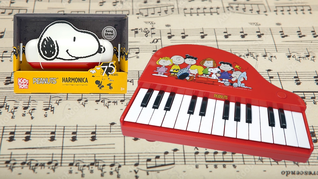 Jucării muzicale noi cu tematica Snoopy pentru o atmosferă minunată