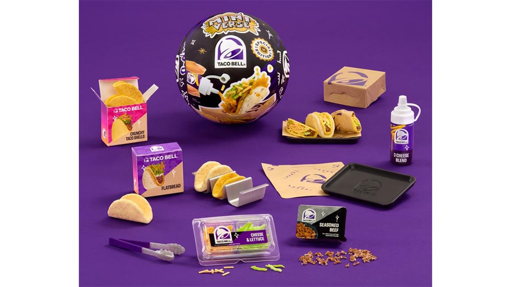Fii creativ cu Crunchwrap-urile și colecția MGA Miniverse Make It Mini Taco Bell!