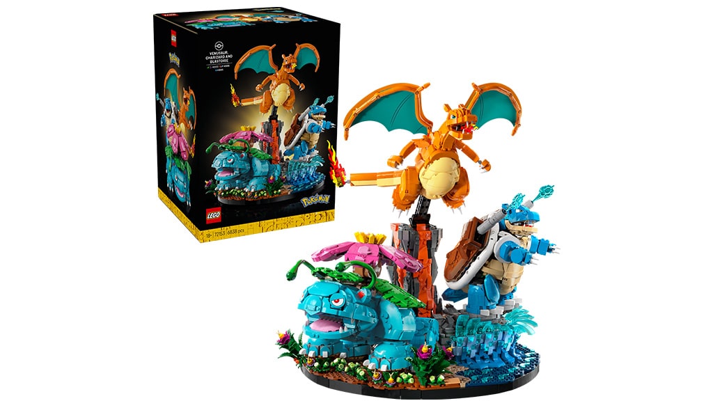 LEGO a prezentat noile jocuri Pokémon