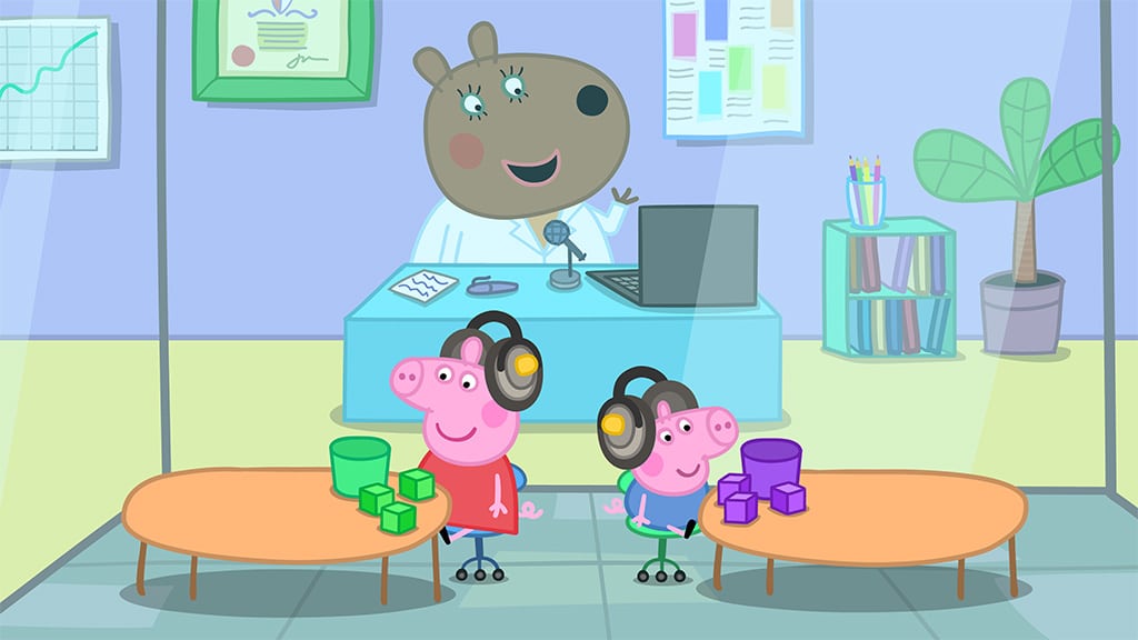 Noile episoade Peppa Pig prezintă personaje surde