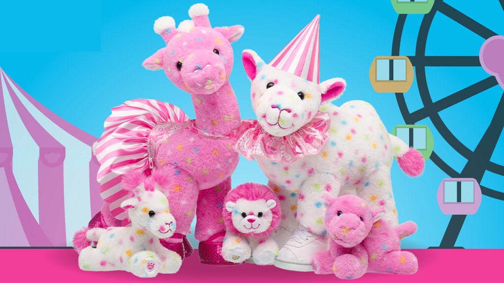 Surprinde-te cu noua colecție de plușuri Build-A-Bear!