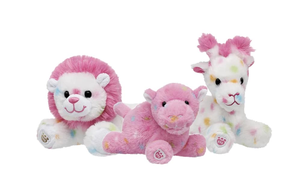 Surprinde-te cu noua colecție de plușuri Build-A-Bear!