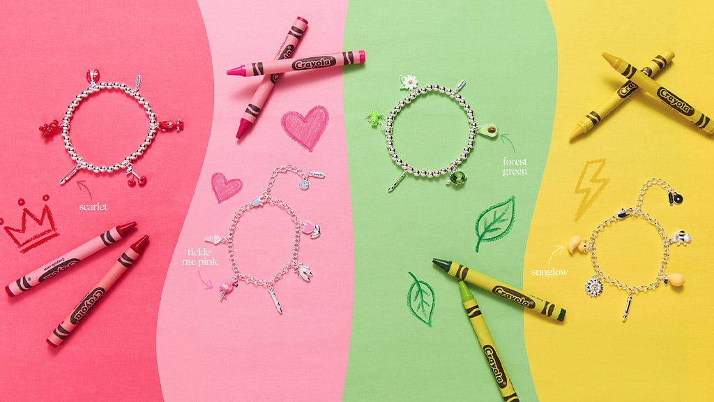 Arată-ți adevăratele culori cu brățările Alex and Ani Crayola!