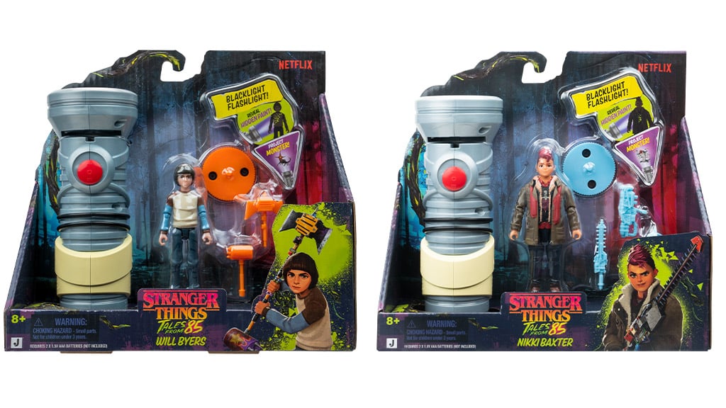 Poți aduce Hawkins acasă cu figurinele din Stranger Things: Povești din '85