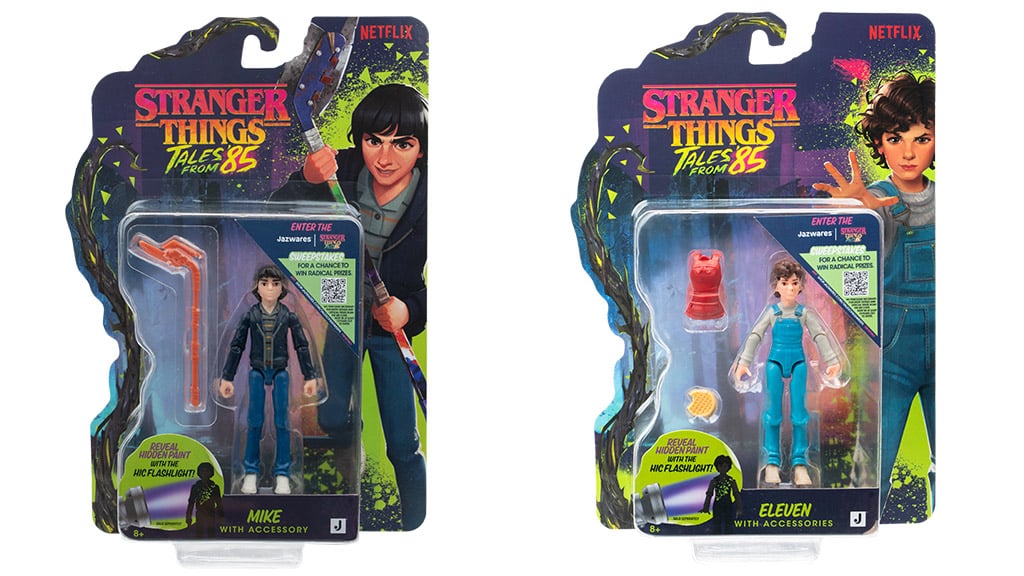 Poți aduce Hawkins acasă cu figurinele din Stranger Things: Povești din '85