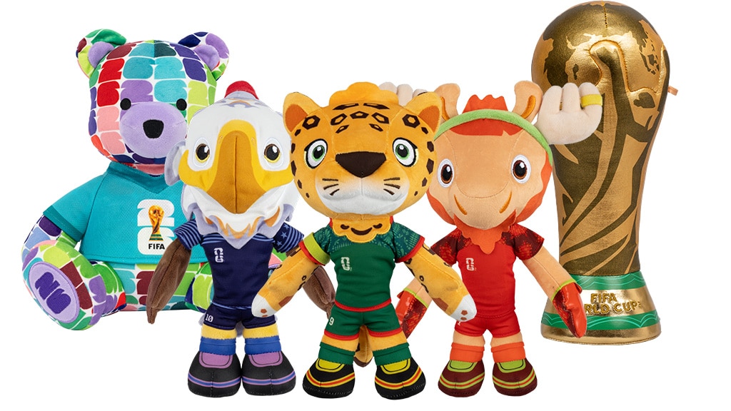 Figurinele de pluș Jazwares FIFA 2026 VB Squishmallows sunt cu adevărat cool