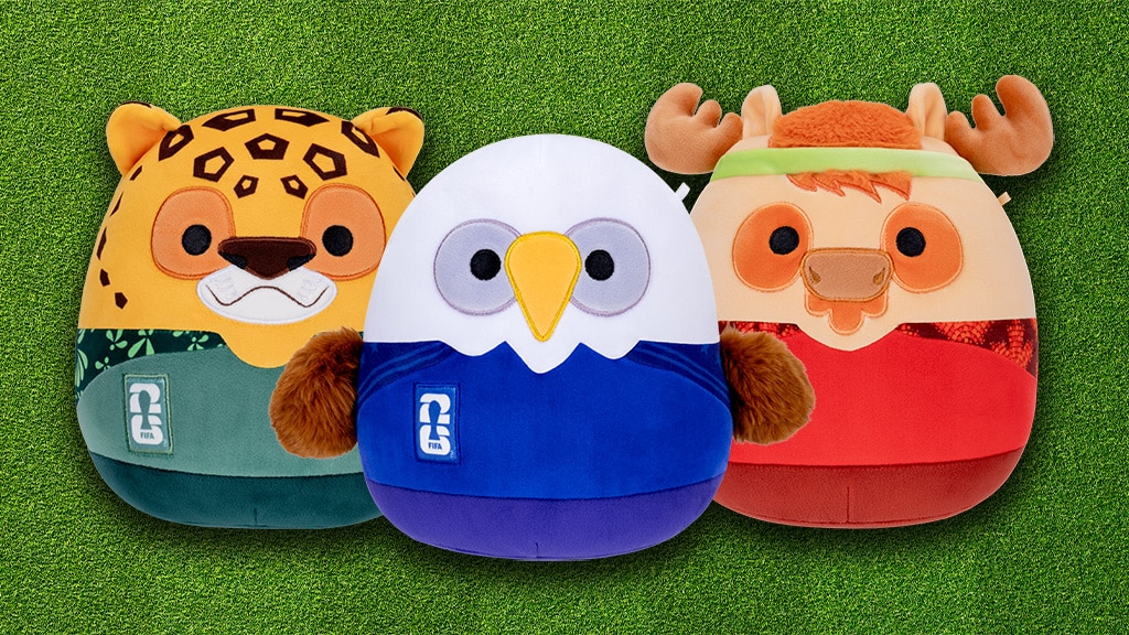 Figurinele de pluș Jazwares FIFA 2026 VB Squishmallows sunt cu adevărat cool