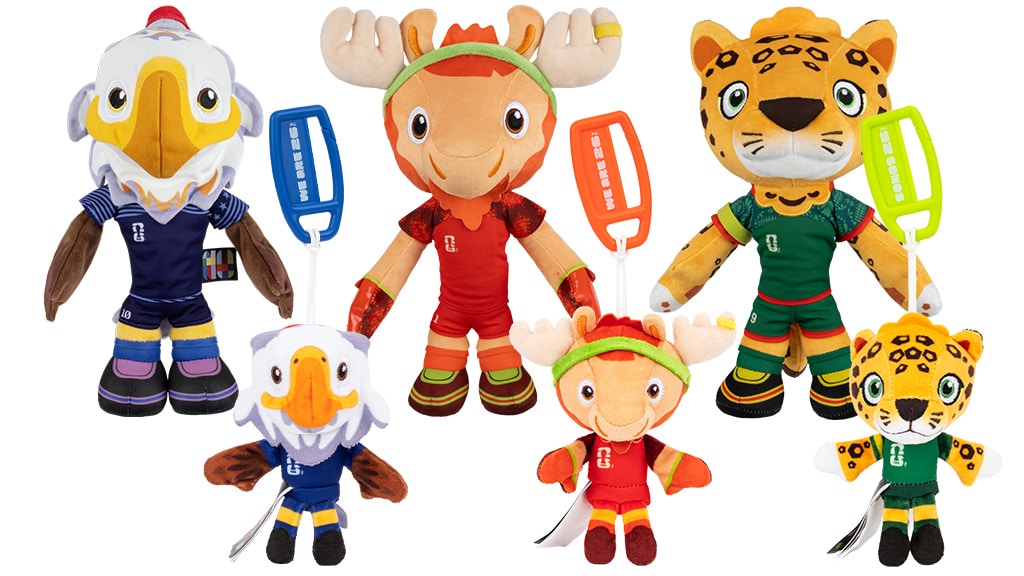 Figurinele de pluș Jazwares FIFA 2026 VB Squishmallows sunt cu adevărat cool