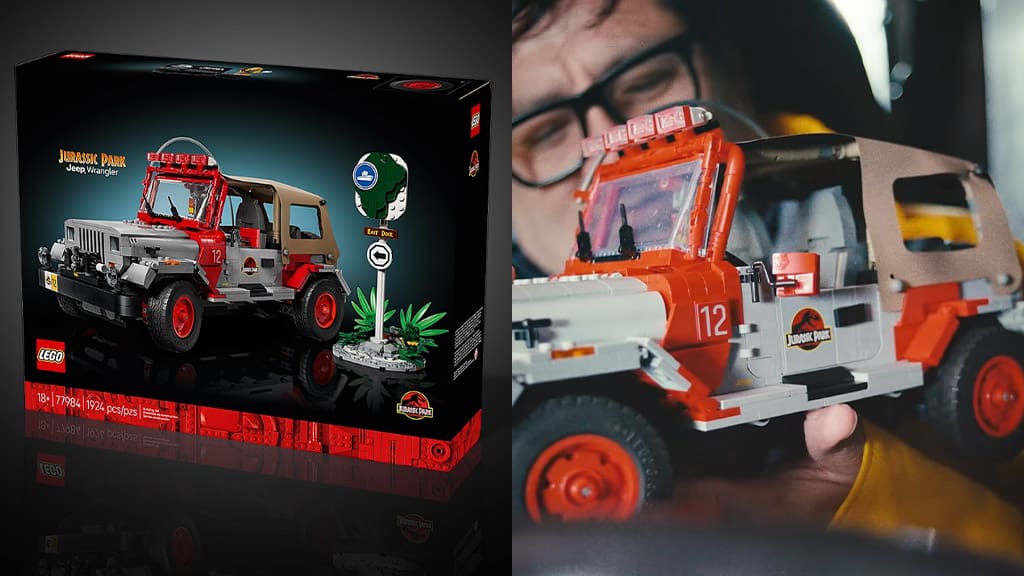 Acest nou set LEGO Jurassic Park este fantastic!