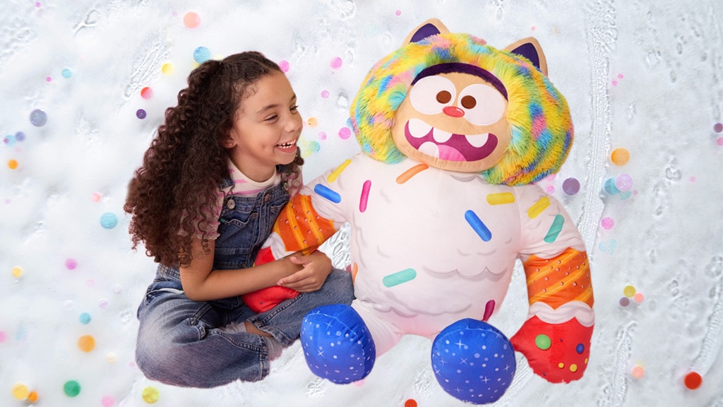 Spin Master Gabi casa păpușilor: Jumbo Cookie Bobby figură de pluș