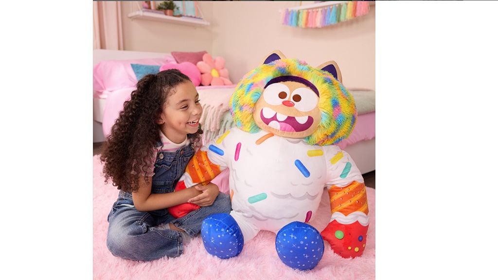 Spin Master Gabi casa păpușilor: Jumbo Cookie Bobby figură de pluș