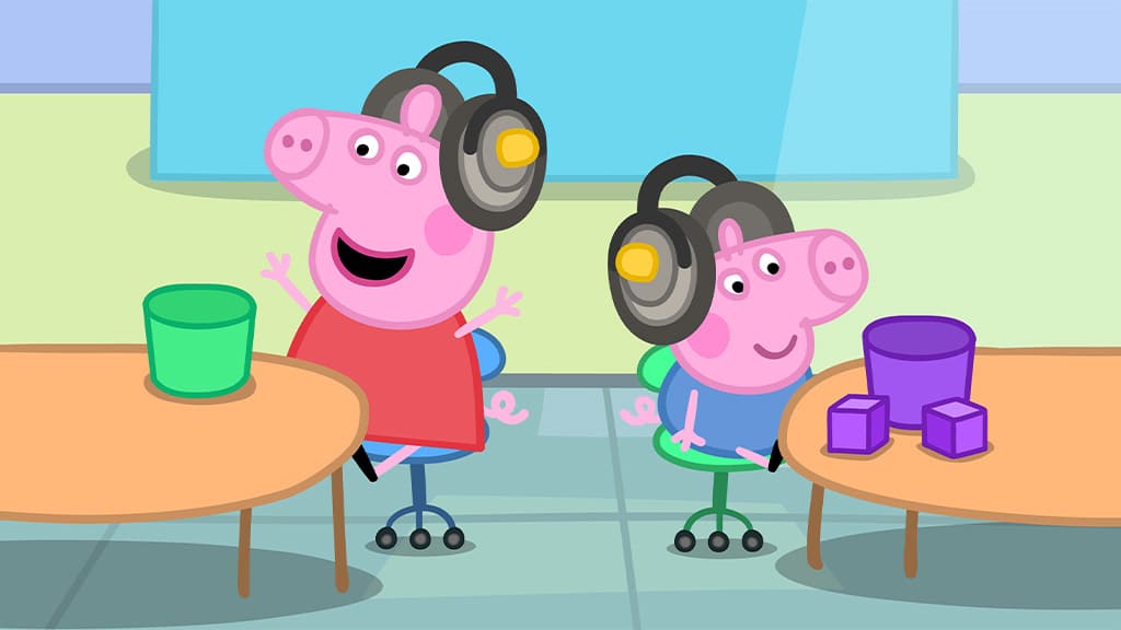 Sezonul 11 al lui Peppa Pig pune accent pe auzul lui George