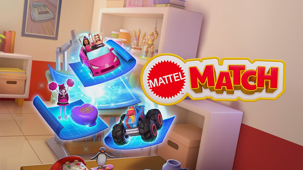 Mattel Match aduce pe ecrane mărci populare precum Hot Wheels sau Barbie
