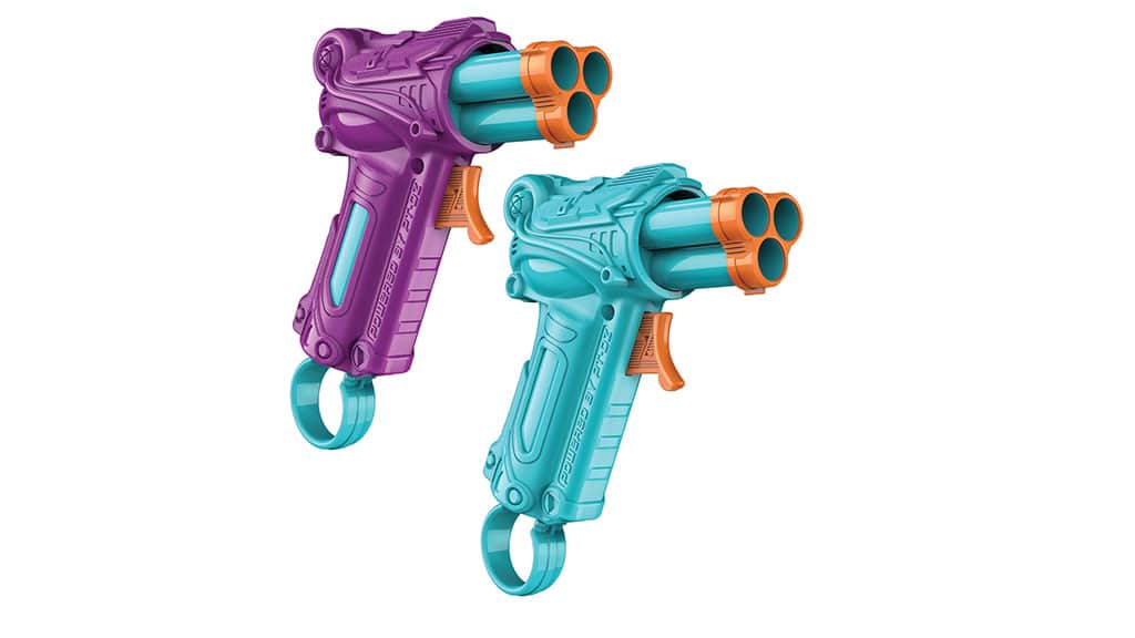 Prime Time Toys Dart Zone Construiește-ți Propria Armă cu Spumă cu Trei Proiectile
