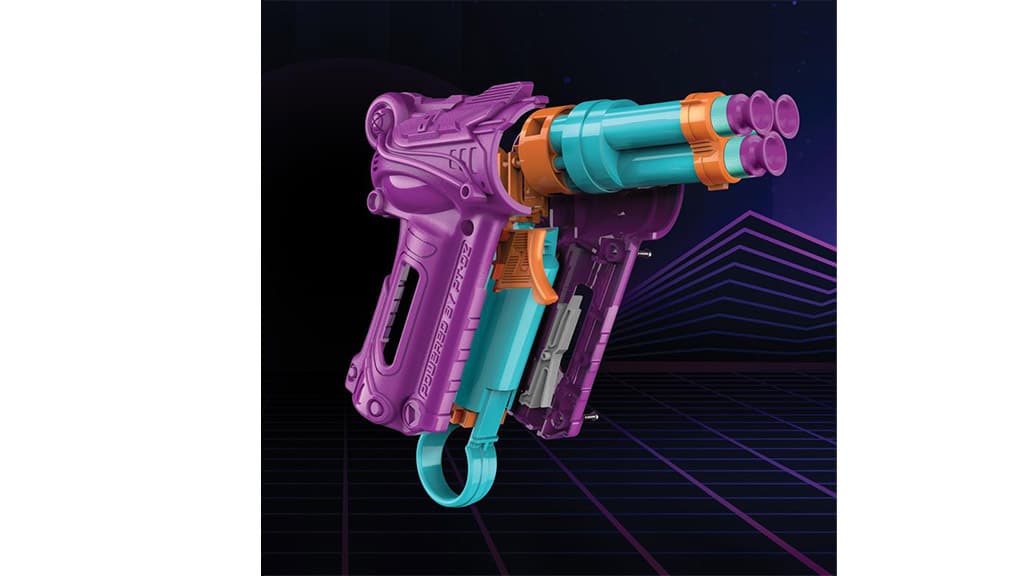 Prime Time Toys Dart Zone Construiește-ți Propria Armă cu Spumă cu Trei Proiectile