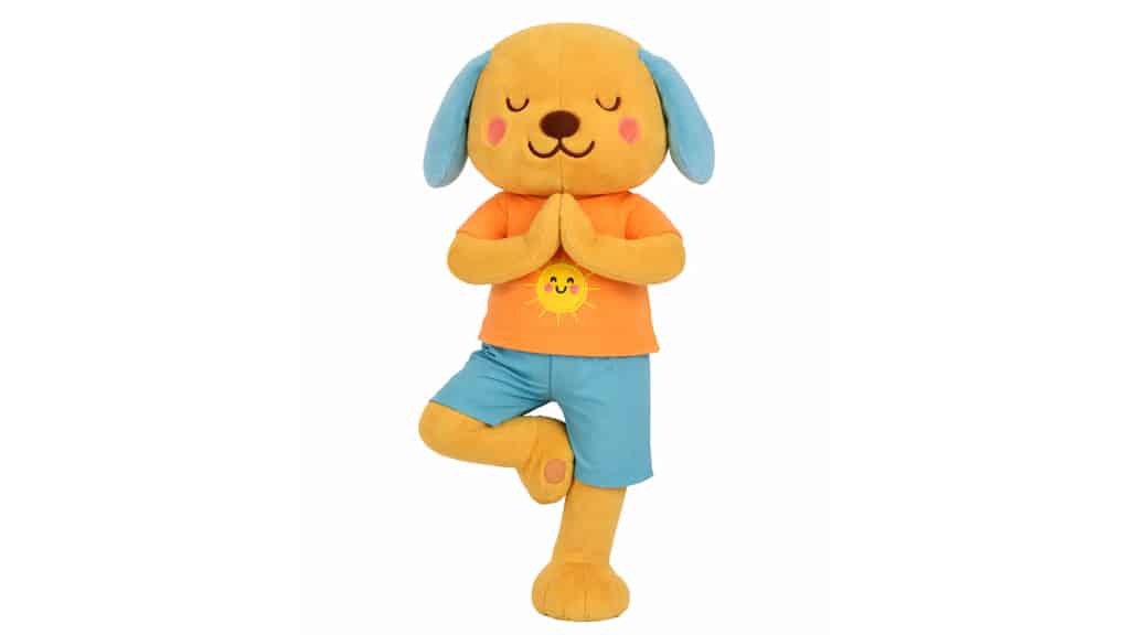 Yogapalooza Puppypalooza pluș câine