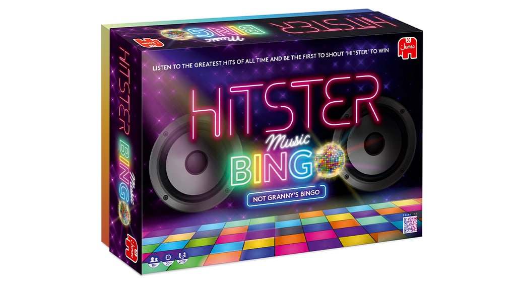 Jumbo Hitster Music Bingo quiz joc de societate