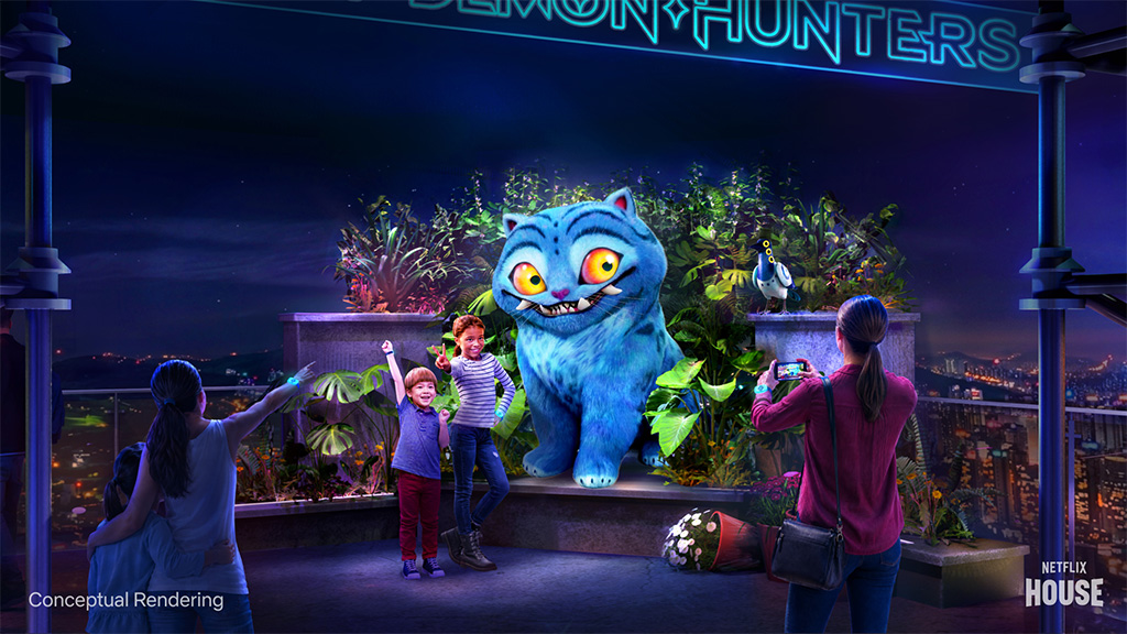 Casa Netflix se îmbracă în aur cu experiența interactivă Demonii Vânătorilor K-Pop