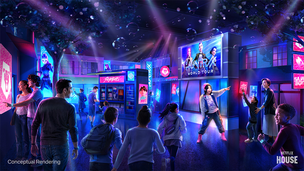 Casa Netflix se îmbracă în aur cu experiența interactivă Demonii Vânătorilor K-Pop