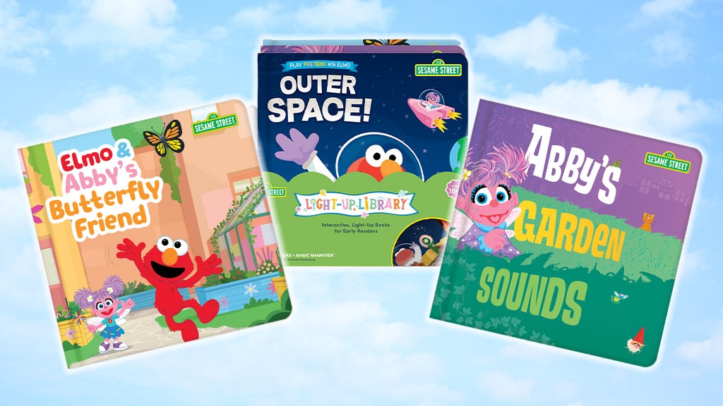 Iluminează-ți biblioteca cu noile cărți Glo Pals de pe Sesame Street