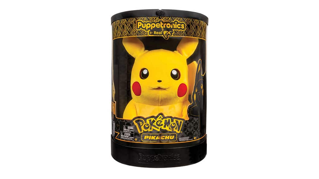 Jazwares RealFX Pokémon Pikachu Puppetronic interactiv pluș