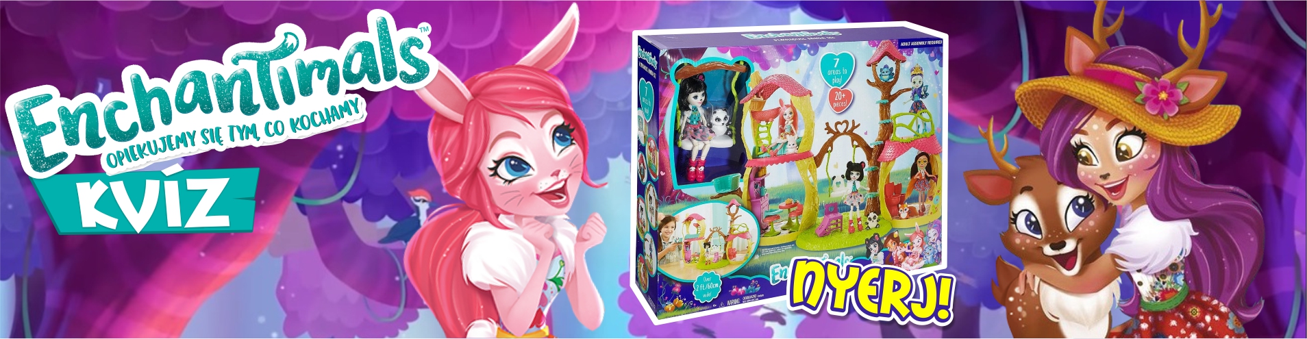 Enchantimals Tombolă Quiz
