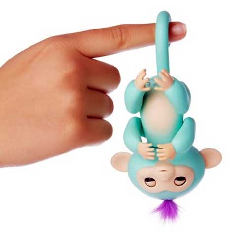 Prieteni maimuţe Fingerlings interactive de la Wowwee