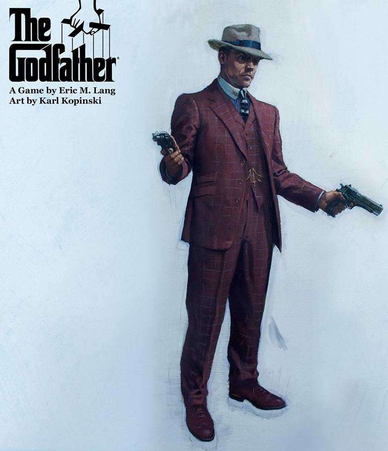 Keresztapa társasjáték: The Godfather: Corleone's Empire boardgame