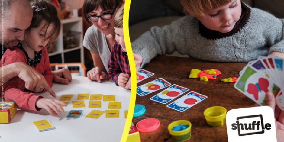 Shuffle kártyajáték Play-Doh kiadás