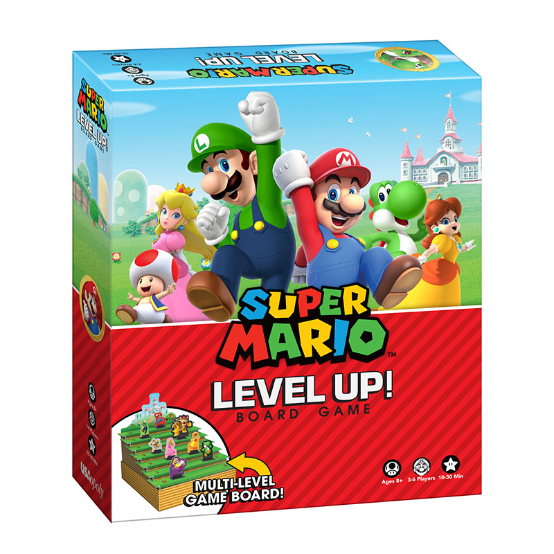Super mario level up társasjáték