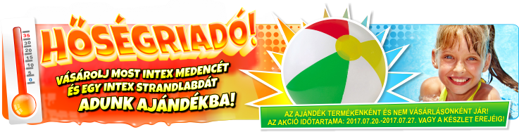 AVERTIZARE DE CĂLDURĂ - Cumpără o piscină Intex și îți oferim o minge de plajă cadou!