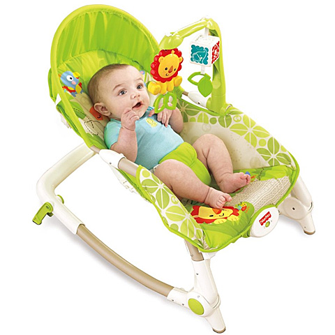 fotoliu fisher-price în promoție