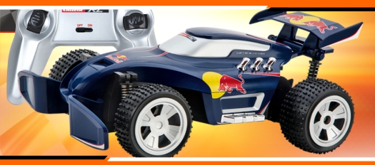 Carrera Red Bull mașină cu telecomandă concurs