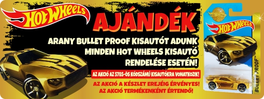 Cadou Hot Wheels Mașină de Aur